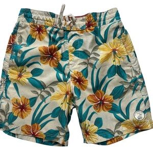 Caribbean Joe Men's Medium Cargo Style Comfortable Swim Trunks Surf Shorts